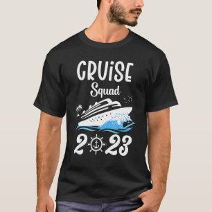 Family Cruise Squad 2023 Family Matching Group Squ T-Shirt