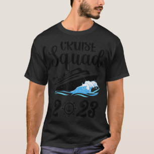 Family Cruise Squad 2023 Family Matching Group Squ T-Shirt