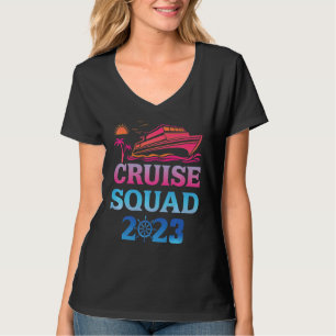 Family Cruise Squad 2023 Family Matching Group Squ T-Shirt