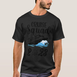 Family Cruise Squad 2023 Family Matching Group Squ T-Shirt