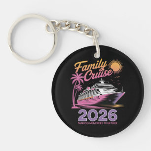 Family Cruise Squad 2026 Vacation Matching Trip Key Ring