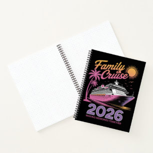 Family Cruise Squad 2026 Vacation Matching Trip Notebook