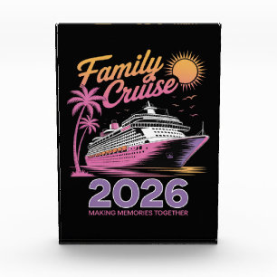 Family Cruise Squad 2026 Vacation Matching Trip Photo Block