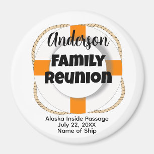Family Cruise Stateroom Door Marker Souvenir Buoy Magnet