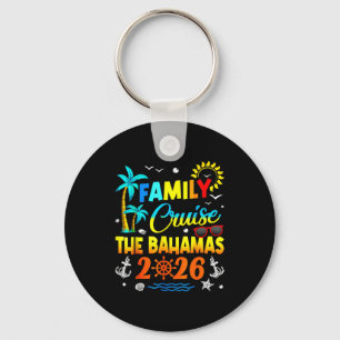 Family Cruise The Bahamas 2026 Summer Matching Vac Key Ring
