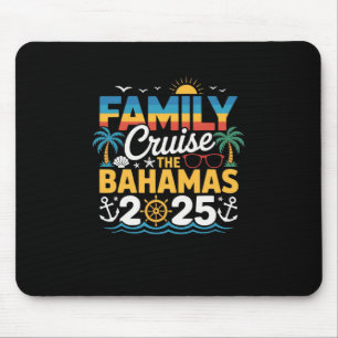 Family Cruise The Hamas 2025 Summer Matching Vacat Mouse Mat