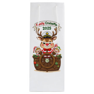 Family CruiseMas 2025 Wine Gift Bag