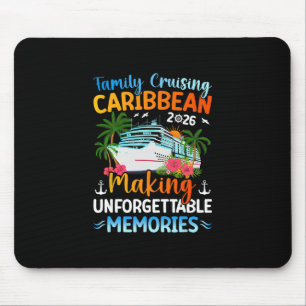 Family Cruising Caribbean 2026 Making Unforgettabl Mouse Mat