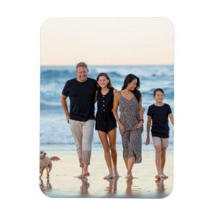 Family Custom Photo Create Your Own Magnet