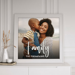 Family Custom Photo Simple Template