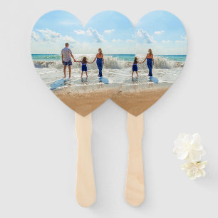Family - Custom Photo - Unique Your Own Design Hand Fan