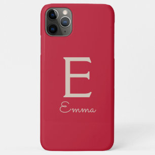 family, customisable text, monogram, nickname, iPhone 11 pro max case