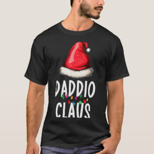 Family Daddio Claus Christmas Santa's Pajama Match T-Shirt