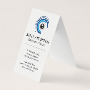 Family Doctor   Practice MD   Optometry Logo Business Card