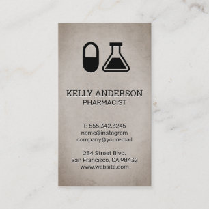 Family Doctor   Practice MD   Pharmacist Business Card