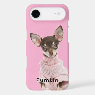 Family Dog Photo Pink
