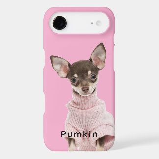 Family Dog Photo Pink