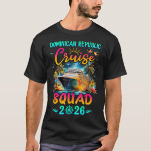 Family Dominican Republic Cruise Squad 2026 Summer T-Shirt