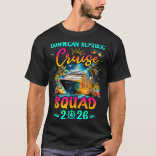 Family Dominican Republic Cruise Squad Artwork T-Shirt
