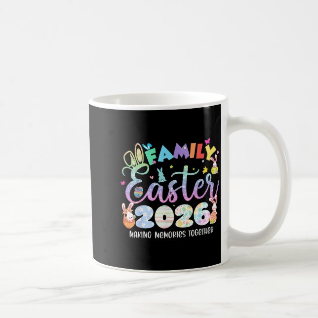 Family Easter 2026 Making Memories Together Easter Coffee Mug (Right)