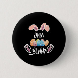 Family Easter Day, Easter Bunny Family Squad, Oma  6 Cm Round Badge
