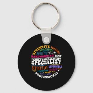 Family Engagement Specialist Appreciation Back To  Key Ring