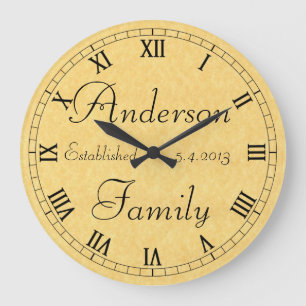 Family Established Clock
