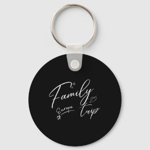 Family Europe Trip 2025 Cool Summer Adventure Vaca Key Ring