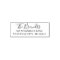 Family Fancy Return Address Self-inking Stamp