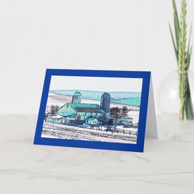 Family Farm on the National Pike Card (Front)