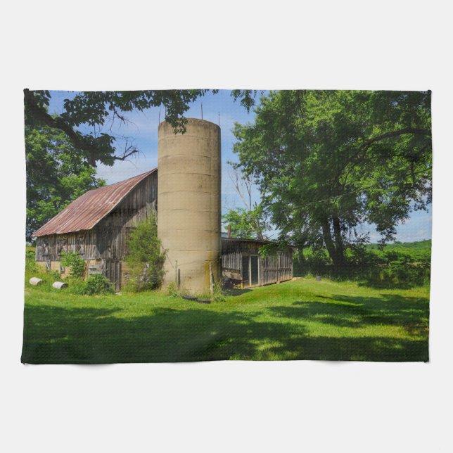 Family Farm Tea Towel (Horizontal)