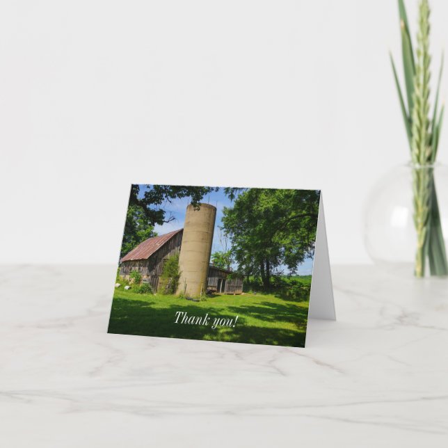 Family Farm Thank You Card (Front)