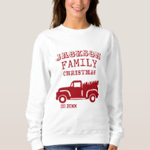 Family Farm Truck Custom Name Christmas