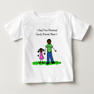 Family Father and Daughter Art Custom Shirt