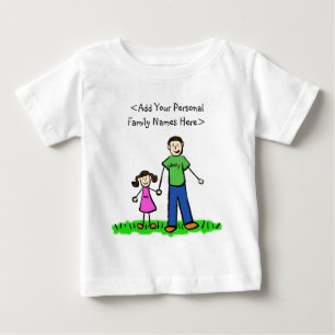Family Father and Daughter Art Custom Shirt