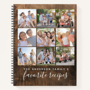 Family Favourites Photo Collage Recipe Book