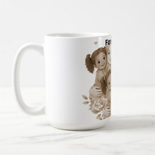 Family First Always – Emotional Love Quote Coffee Mug
