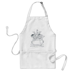 Family Flintstones1 Standard Apron