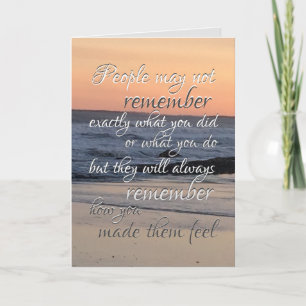 Family Friend Coworker Saying Goodbye Card