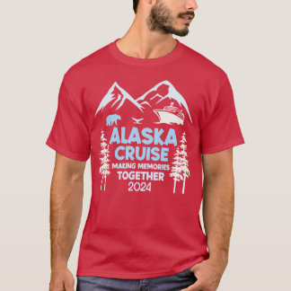 Family Friends and Group Alaska Cruise 2024 Gift F T-Shirt