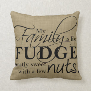 Family & Fudge Cushion