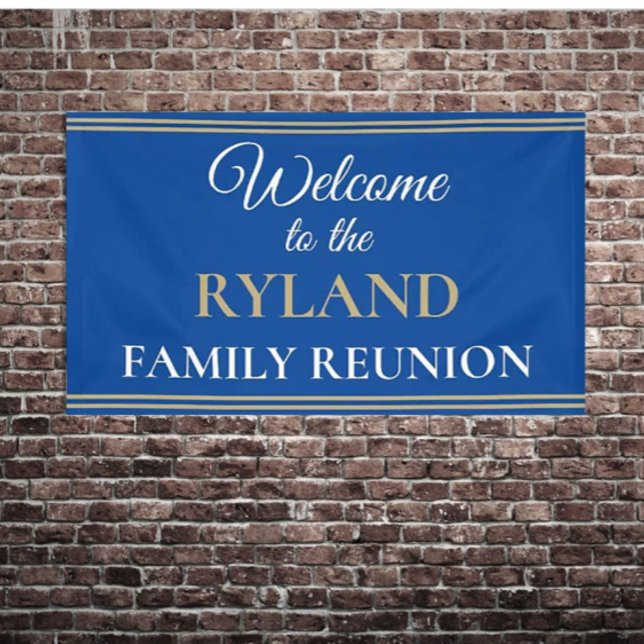 Family fun! Custom family reunion Banner (Creator Uploaded)