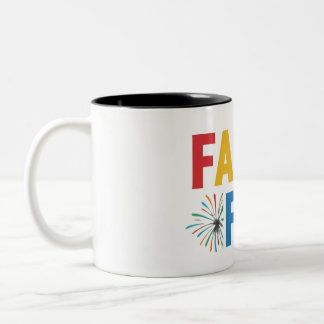 Family Fun. Two-Tone Coffee Mug