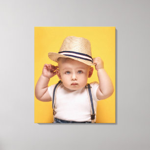 Family Gallery Full Photo Portrait Canvas Print