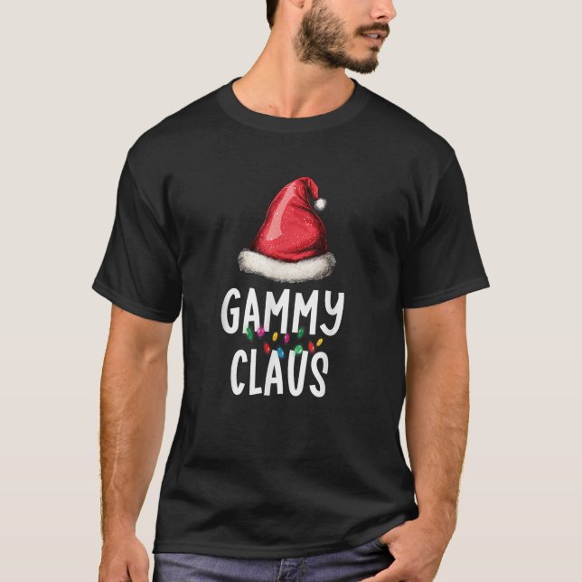 Family Gammy Claus Christmas Santa s Pajama Matchi T-Shirt (Front)