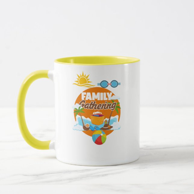 Family Gathering Mug (Left)