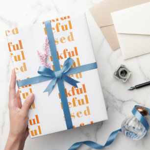 Family gathering Thanksgiving Dinner Wrapping Paper