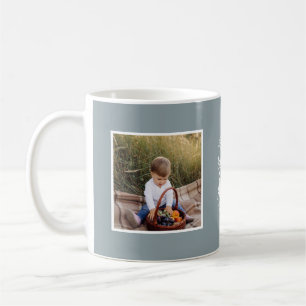 family gift photo grandchild simple  coffee mug