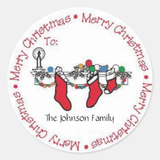 Family Gift tag Sticker