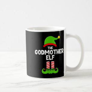 Family Godmother Elf Christmas Matching Pajama Fun Coffee Mug